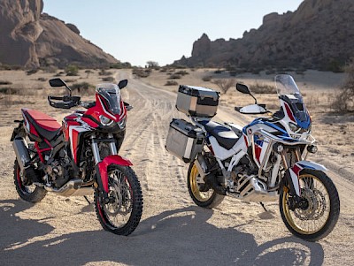 The latest 2020 Honda Africa Twin Adventure Sports
